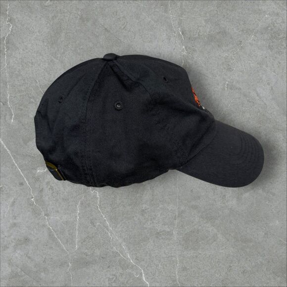 Rare Grateful Dead x SF Giants Strap Back Black & Orange Stealie Logo Ball Cap - Picture 3 of 7